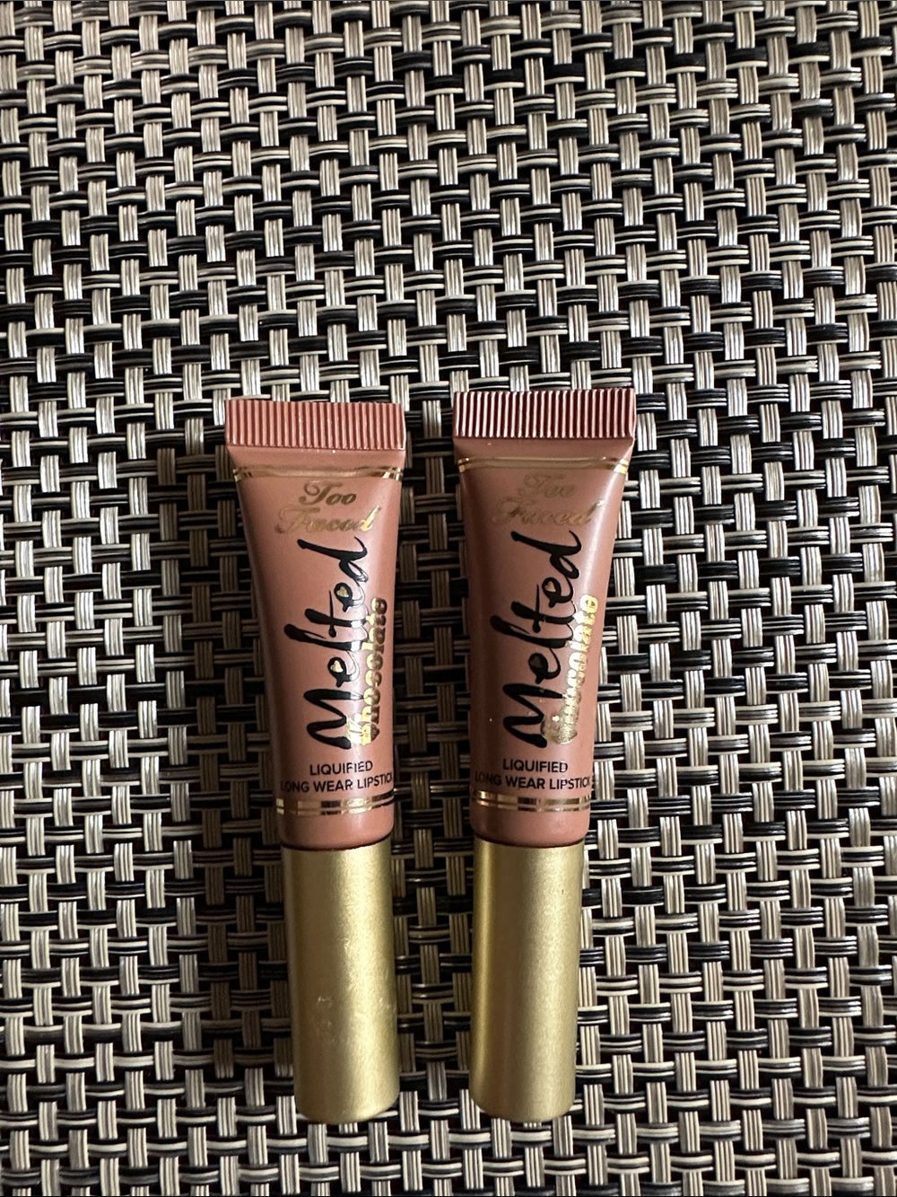 Too Faced Melted Liquified Long Wear Lipstick — Chocolate Honey (Pair)